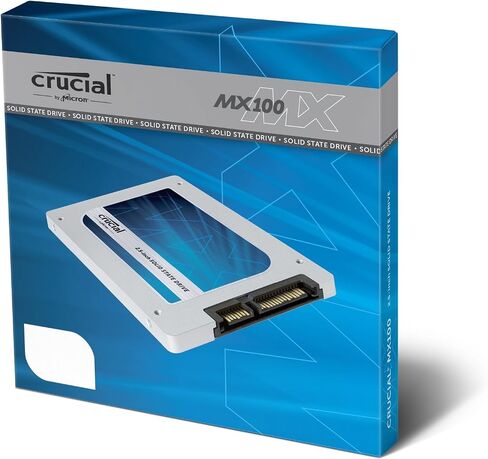 [OLD MODEL] Crucial MX100 512 GB SATA 2.5-Inch 7mm Internal Solid State Drive CT512MX100SSD1 in Kuwait