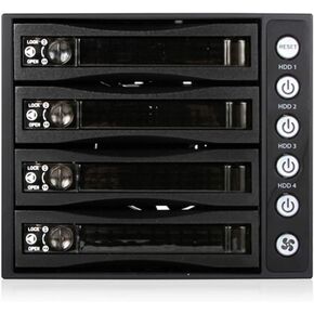 i-Star BPU-340HD-BPL 3X 5.25 to 4X 3.5 2.5" 12Gb/s HDD SSD Hot-swap Rack in Saudi Arabia
