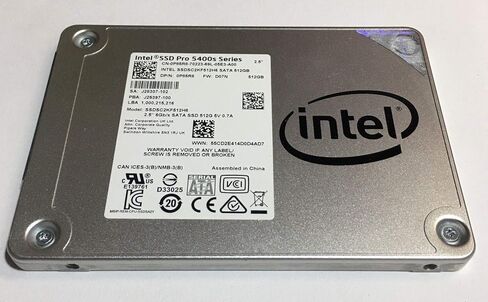 Intel 512GB SSD 2.5" 6Gb/s SATA Solid State Drive Model: SSDSC2KF512H6 DP/N: P85R8 in Saudi Arabia