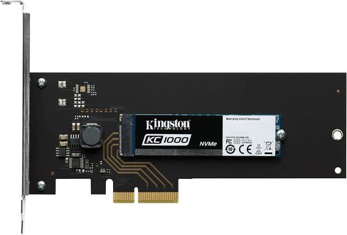 Kingston Digital KC1000 NVMe PCIe 480GB SSD (HHHL) SKC1000H/480G in Saudi Arabia