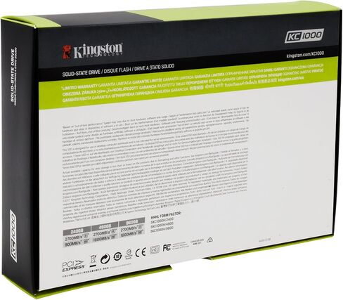 Kingston Digital KC1000 NVMe PCIe 480GB SSD (HHHL) SKC1000H/480G in Saudi Arabia