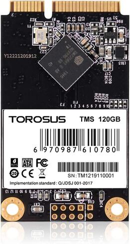 محرك أقراص الحالة الصلبة TOROSUS mSATA مقاس 50 * 30 مم سعة 120 جيجابايت للكمبيوتر المحمول أسود/أزرق in Kuwait