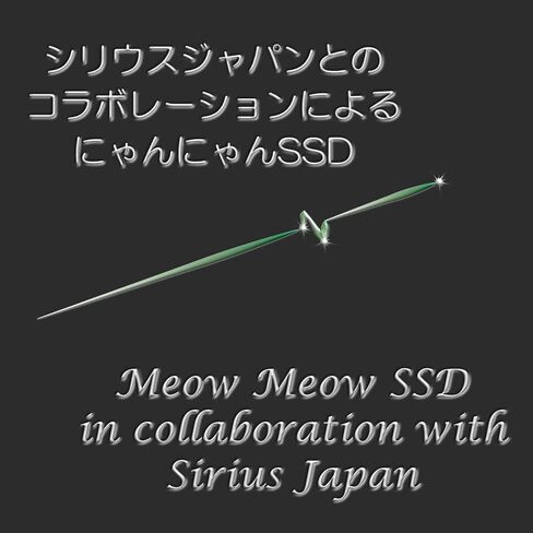 Sirius Cat SSD، 480 جيجابايت، منتج تعاون Sirius Cat من Sirius Japan، 2.5 بوصة، SATA 3، 6.0 جيجابايت/ثانية، SCD-480G in Saudi Arabia