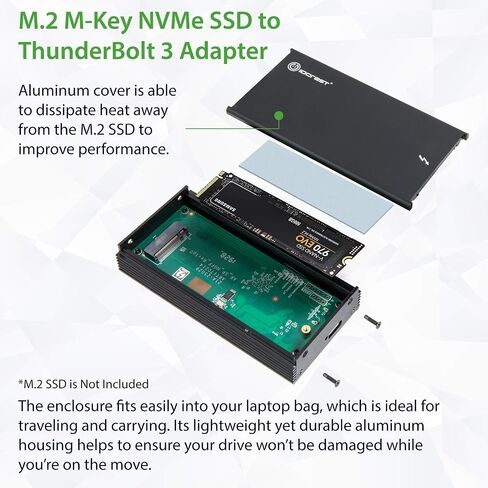 USB-C 3.1 M.2 M-key PCI-E NVMe-يستند إلى NVMe-حاويات خارجية تدعم مزدوجة الجانب 2230/2242 / 2260/2280 in Saudi Arabia