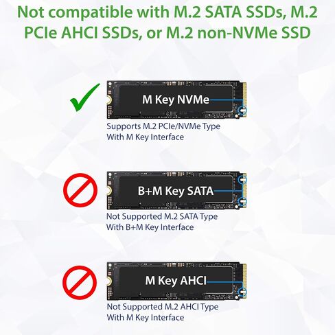 USB-C 3.1 M.2 M-key PCI-E NVMe-يستند إلى NVMe-حاويات خارجية تدعم مزدوجة الجانب 2230/2242 / 2260/2280 in Saudi Arabia
