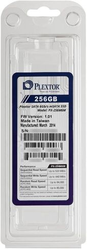 Plextor M6M Series 256GB mSATA داخلي مشغل الاقراص الصلبة (PX-256M6M) in Kuwait