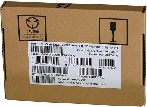 Intel 730 Series 2.5-Inch Solid State Drive SSDSC2BP240G410 in Saudi Arabia