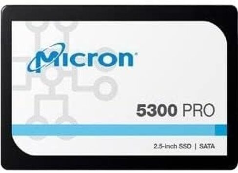 ميكرون 5300 برو - SSD - 3.84 تيرابايت - SATA 6 جيجابايت/ثانية in Saudi Arabia