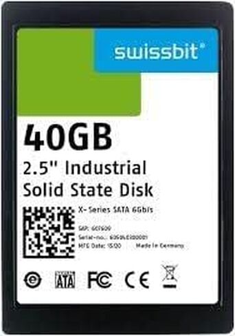 SFSA040GS2AK2TO-I-6B-22P-STD، محرك أقراص الحالة الصلبة، 40 جيجابايت، 5 فولت، 2.5 بوصة SATA SSD، X-76، 3D pSLC، -40/85 درجة مئوية in Saudi Arabia