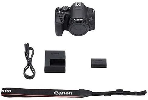 Canon EOS 850D / Rebel T8i DSLR Camera with 18-55mm Lens + Creative Filter Set, EOS Camera Bag + Sandisk Extreme Pro 64GB Card + 6AVE Electronics Cleaning Set, and More (International Model) (Renewed) in Saudi Arabia