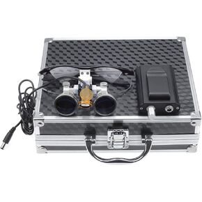 3.5X-420mm Loupe with 3W Headlamp (Black)