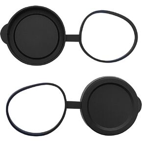 50mm Binocular/Monocular Objective Lens Caps Internal Diameter 57.5-59.4mm Rubber Cover Set Black in Kuwait