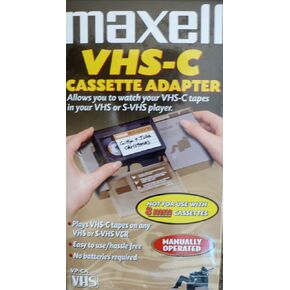 ماكسيل VHS-C محول in Saudi Arabia