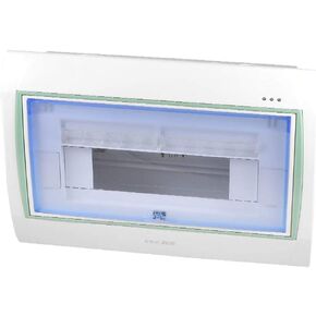 غطاء Lon0167 أزرق شفاف Flllip جديد 8-10 وضعية مستطيلة صندوق توزيع الطاقة (Klare blaue Flip-Cap-Kappe mit 8-10 Positionen für Rechteck-Verteiler) in Kuwait
