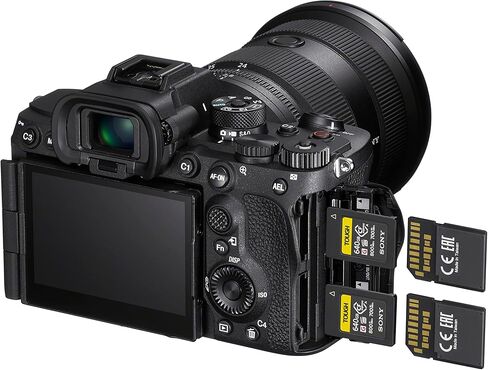 Sony Alpha 7R V Full-Frame Mirrorless Interchangeable Lens Camera + Sony NPFZ100 Z-Series Rechargeable Battery Pack in Saudi Arabia