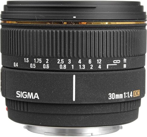 سيجما عدسة تركيز تلقائي عادية 30 ملم f/1.4 EX DC لكاميرات سوني الفا ومينولتا الرقمية SLR (300205) حزمة + حقيبة ظهر + بطاقة 64 جيجابايت + قارئ بطاقات + مجموعة تنظيف + حامل ثلاثي القوائم مرن + محفظة in Saudi Arabia