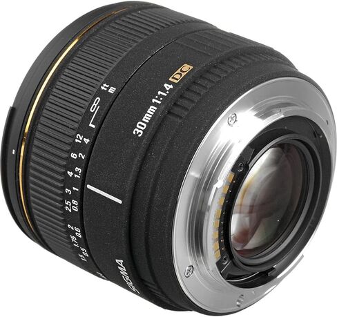 سيجما عدسة تركيز تلقائي عادية 30 ملم f/1.4 EX DC لكاميرات سوني الفا ومينولتا الرقمية SLR (300205) حزمة + حقيبة ظهر + بطاقة 64 جيجابايت + قارئ بطاقات + مجموعة تنظيف + حامل ثلاثي القوائم مرن + محفظة in Saudi Arabia