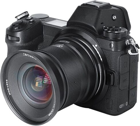 7Artisans 12mm F2.8 Mark Ⅱ Ultra Wide Angle APS-C Manual Focus Prime Lens Compatible for Sony E Mount Mirrorless Cameras A6500 A6300 in Kuwait