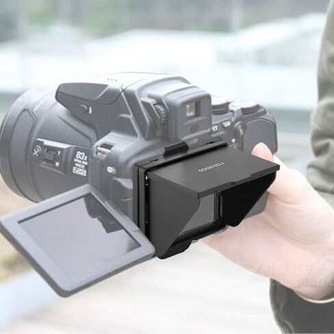 واقي شاشة LCD من الزجاج المقوى غطاء غطاء غطاء واقي من الشمس لكاميرا Nikon D810/D800 DSLR بلاستيك متين مقاوم للتشققات مقاوم للماء وشفاف in Kuwait