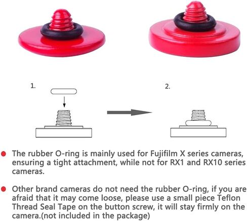 Black Soft Metal Shutter Release Button Compatible with Fujifilm X-T30 X-T3 X100F X-T20 X-PRO2 XPRO-3 X20 X30 X100T X100S X-E1 X-E2 X-E2S X-T4 X-T2 Camera 11mm Concave 10mm Convex Surface(2 Pack) in Saudi Arabia