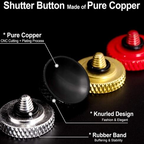 Camera Shutter Button (4 Color) Upscale and Delicate Soft Shutter Release Button in Saudi Arabia