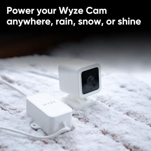 محول الطاقة الخارجي v2 من Wyze لـ Wyze Cam OG، وWyze Cam Pan v3، وWyze Cam Pan v2، وWyze Cam v3 in Kuwait
