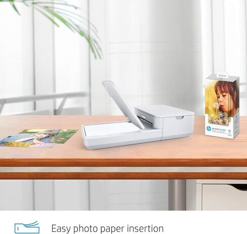 HP Sprocket Studio 4x6 Photo Paper & Cartridges (80 Sheets - 2 Cartridges) Starter Bundle in Saudi Arabia