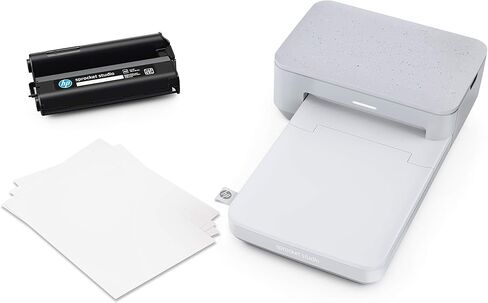 HP Sprocket Studio 4x6 Photo Paper & Cartridges (80 Sheets - 2 Cartridges) Starter Bundle in Saudi Arabia