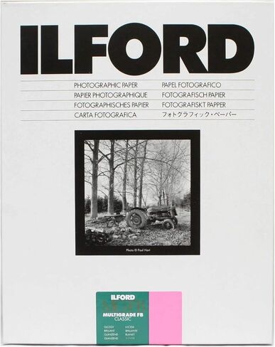 Ilford MGFB1K Fiber Based B & W Paper - 8x10, 100PK Glossy in Kuwait