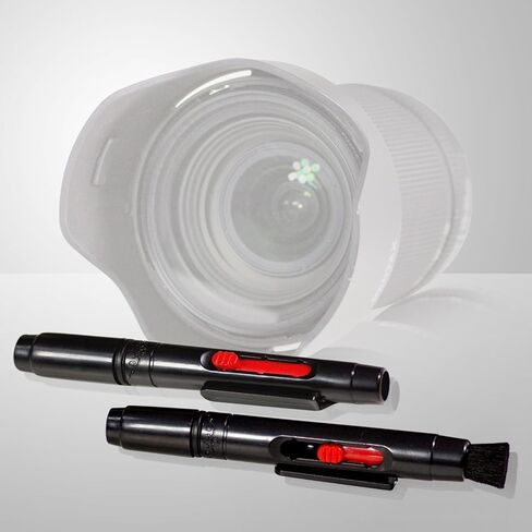 ال اس فوتوجرافي [عبوتان] فرشاة قلم تنظيف العدسات لعدسة كاميرا DSLR SLR دائرية أو مربعات، LGG582 in Kuwait