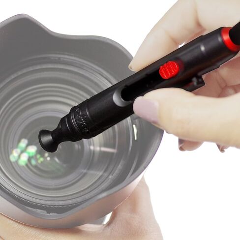 ال اس فوتوجرافي [عبوتان] فرشاة قلم تنظيف العدسات لعدسة كاميرا DSLR SLR دائرية أو مربعات، LGG582 in Kuwait