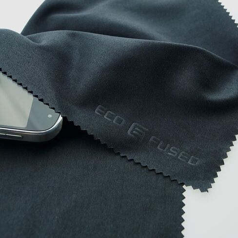 Eco-Fused Microfiber Cleaning Cloth - 12x12 Inch Microfiber Cloth - Pack of 5 Large Cleaning Cloths - Microfiber Cleaning Cloth for Electronics and Monitors in Saudi Arabia