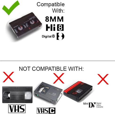 VCR VHS Transfer Bundle for Digitizing VHS Tapes and Converting VHS to DVD w/USB Adapter and Cables in Kuwait