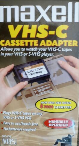 ماكسيل VHS-C محول in Saudi Arabia