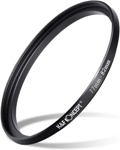 K&F Concept 11 قطعة من حلقات معدنية للخطوات تصل مجموعة 26-30MM 30-37MM 37-43MM 43-52MM 52-55MM 55-58MM 58-62MM 67-72MM 72-77MM متوافق مع عدسة كانون DSLR in Saudi Arabia