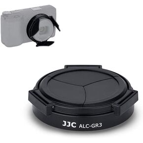 غطاء حماية لعدسة الألومنيوم من JJC لجهاز Ricoh GR IIIx GRIIIx GR III GRIII GR II GRII مع بطانة داخلية ناعمة من مادة EVA - أسود in Kuwait