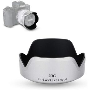 غطاء غطاء عدسة الكاميرا JJC لكاميرا Canon EF-M 15-45mm f/3.5-6.3 هو STM & RF-S 18-45mm f/4.5-6.3 هو عدسة STM على Canon EOS R7 R10 M50 M50 Mark II M5 M6 M6 Mark II M200 M100 M10 يحل محل غطاء Canon EW-53 in Kuwait