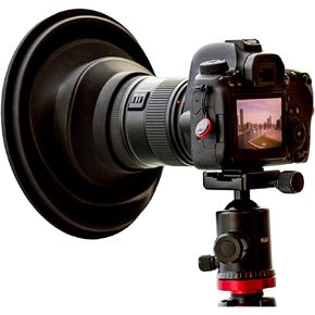 Original ULHgo Ultimate Lens Hood - Camera Lens Anti Reflection Lens Hood -Lens Skirt Antireflection - DSLR Rubber Lens Hoods - Fits 49mm to 82mm Lens Filter Thread - from Kickstarter in Saudi Arabia