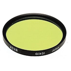 HOYA HMC X0 72mm Lens Filter (Yellow-Green) – Contrast Enhancing Camera Filter for B&W Photography with Slim Black Aluminum Frame, 6-Layer HMC Multi-Coated Optical Glass, Ideal for Portraits & Foliage in Saudi Arabia