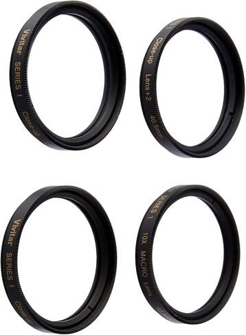 Vivitar 40.5mm Close Up Lens Set +1 +2 +4 +10 in Saudi Arabia