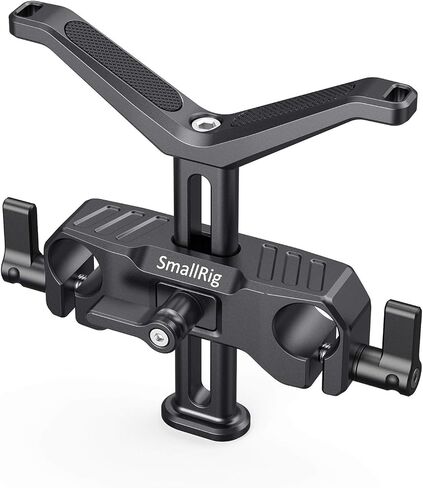 SmallRig 15mm Long Lens Support, 53.5mm Height Adjustable Lens Bracket for DSLR Camera Shoulder Rig - BSL2681 in Saudi Arabia