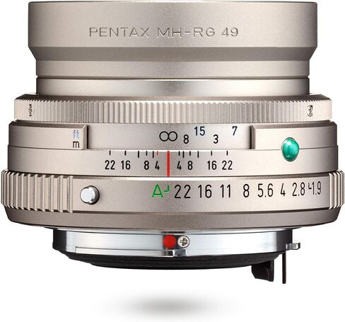 Pentax HD 77mmF1.8 Limited Silver Limited Medium telephoto Prime Lens, High-Performance HD Coating, Round Diaphragm (27890) in Kuwait
