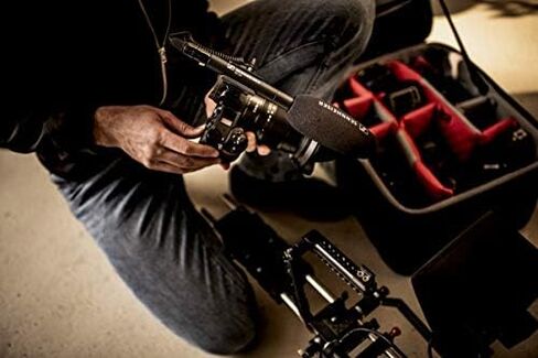 Sennheiser Pro Audio Sennheiser Professional MKE 200 + Mobile Kit, Directional On-Camera Microphone with Smartphone Clamp & Manfrotto PIXI Mini Tripod, 509256, Black in Saudi Arabia