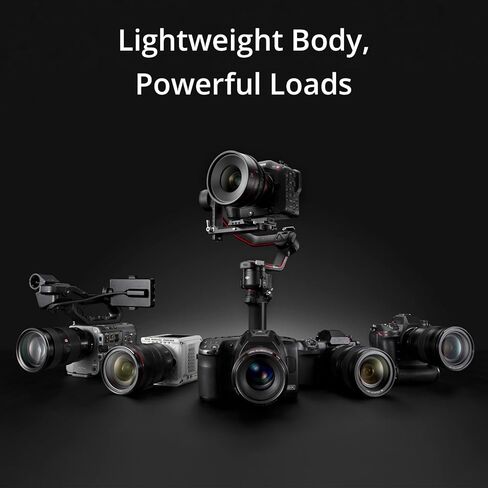 DJI RS 3 Pro Combo, 3-Axis Gimbal Stabilizer for DSLR and Cinema Cameras Canon/Sony/Panasonic/Nikon/Fujifilm/BMPCC, Automated Axis Locks, Carbon Fiber Arms, Includes Ronin Image Transmitter and More in Saudi Arabia