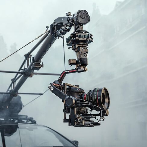 DJI RS 3 Pro Combo, 3-Axis Gimbal Stabilizer for DSLR and Cinema Cameras Canon/Sony/Panasonic/Nikon/Fujifilm/BMPCC, Automated Axis Locks, Carbon Fiber Arms, Includes Ronin Image Transmitter and More in Saudi Arabia