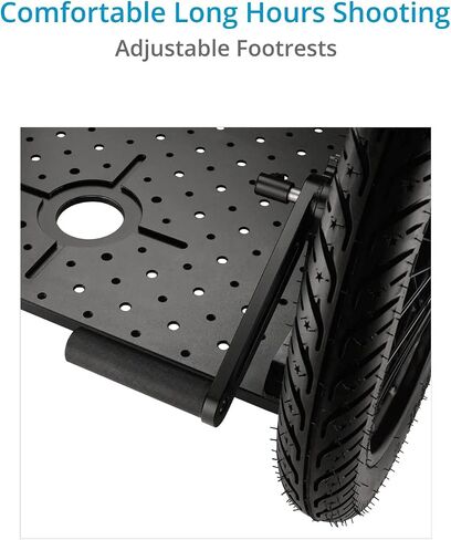 PROAIM Cinebird Camera Rikshaw Dolly Support for Filmmakers & Cinematographers. Compatible with Vibration Isolator Arms & 3-Axis Camera Gimbals. Offers Payload up to 150kg / 330lb (RCSW-CNBD-01) in Saudi Arabia