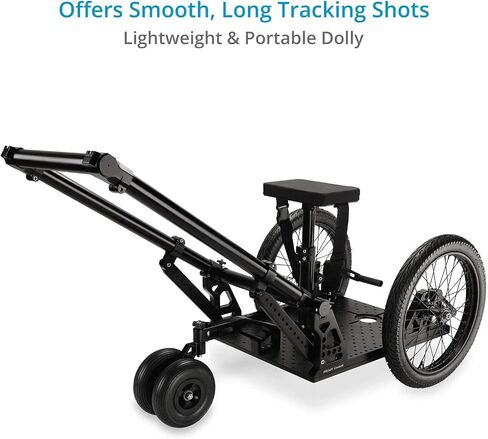 PROAIM Cinebird Camera Rikshaw Dolly Support for Filmmakers & Cinematographers. Compatible with Vibration Isolator Arms & 3-Axis Camera Gimbals. Offers Payload up to 150kg / 330lb (RCSW-CNBD-01) in Saudi Arabia