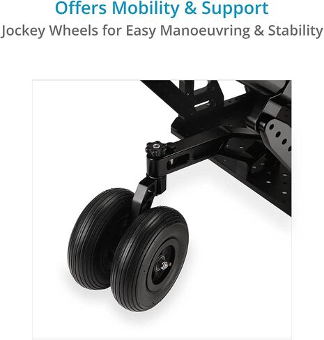 PROAIM Cinebird Camera Rikshaw Dolly Support for Filmmakers & Cinematographers. Compatible with Vibration Isolator Arms & 3-Axis Camera Gimbals. Offers Payload up to 150kg / 330lb (RCSW-CNBD-01) in Saudi Arabia