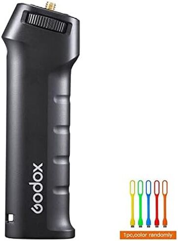 Godox FG-100 Flash Handheld Grip, 1/4" Screw Speedlite Bracket Handle Holder Stabilizers for Godox AD100pro,AD200,AD200pro,AD300pro and Other Speedlight, LED Video Light in Saudi Arabia