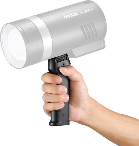 Godox FG-100 Flash Handheld Grip, 1/4" Screw Speedlite Bracket Handle Holder Stabilizers for Godox AD100pro,AD200,AD200pro,AD300pro and Other Speedlight, LED Video Light in Saudi Arabia